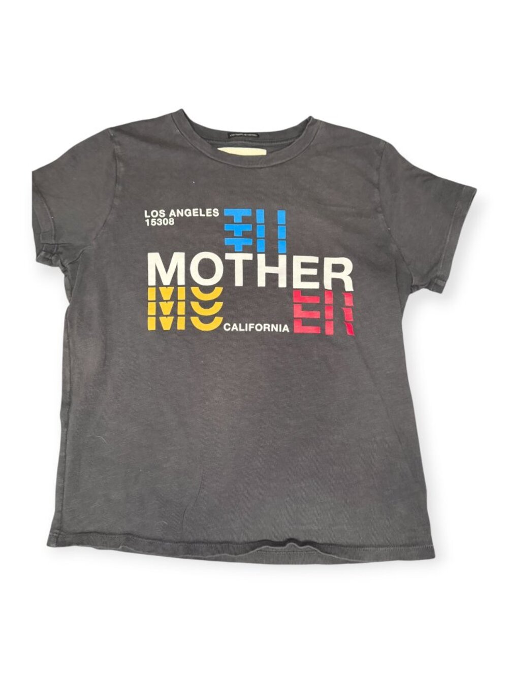 MOTHER Superior The Sinful Tee/MOTHER Glitch Graphic - Black- M- MSRP $110